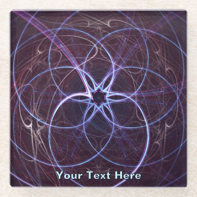 Posavasos De Vidrio Místico (Anverso)