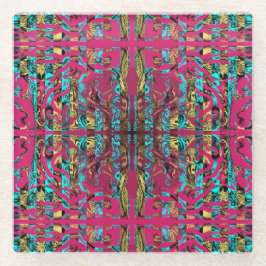 Posavasos De Vidrio Mitochondri-Pop