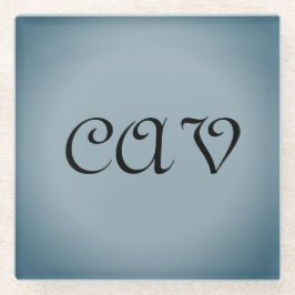 Posavasos De Vidrio Mochila de cadena de dibujo