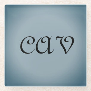 Posavasos De Vidrio Mochila de cadena de dibujo