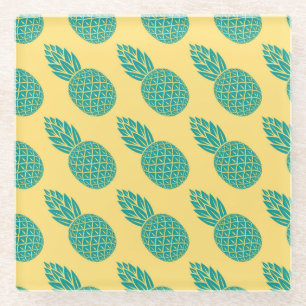Posavasos De Vidrio Modelo 2 de la piña