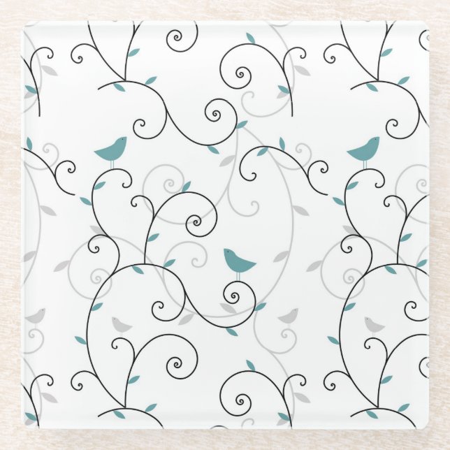 Posavasos De Vidrio modelo 3 (Anverso)