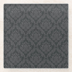 Posavasos De Vidrio Modelo 6 del damasco