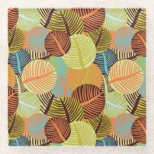 Posavasos De Vidrio Modelo abstracto