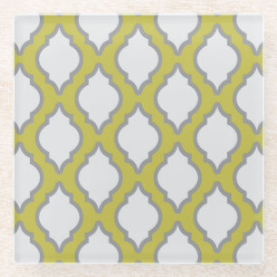 Posavasos De Vidrio Modelo árabe del estilo