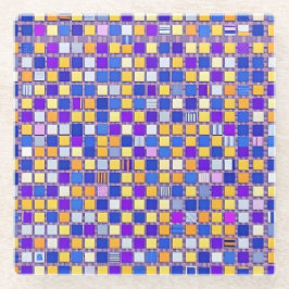 Posavasos De Vidrio Moderna escayola de vidrio metálico para rejilla