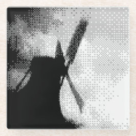 Posavasos De Vidrio molinos de viento zaanse schans