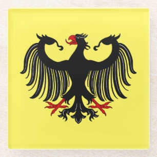 Posavasos De Vidrio Monasterio de vidrio de águila de Alemania