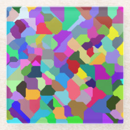 Posavasos De Vidrio Monasterio De Vidrio De Azulejos Inclinados