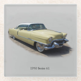 Posavasos De Vidrio Monasterio de vidrio de la serie 1950