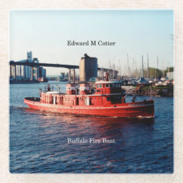 Posavasos De Vidrio Monasterio de vidrio Edward M. Cotter