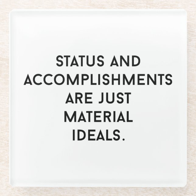 Posavasos De Vidrio Monasterio de vidrio Material Ideales (Anverso)