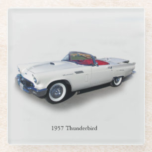 Posavasos De Vidrio Monasterio de vidrio Thunderbird 1957