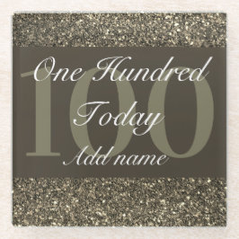 Posavasos De Vidrio Monasterio especial glamoroso personalizado 100