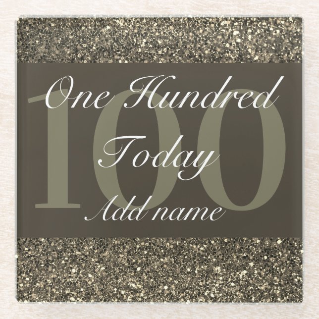 Posavasos De Vidrio Monasterio especial glamoroso personalizado 100 (Anverso)