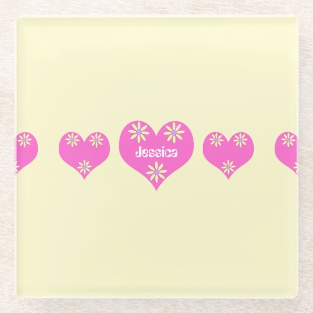 Posavasos De Vidrio Monasterio Personalizado (Anverso)