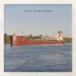 Posavasos De Vidrio Monastre de vidrio Dorothy Ann y Pathfinder