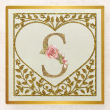 Monograma Floral Personalizado, De la A a la Z