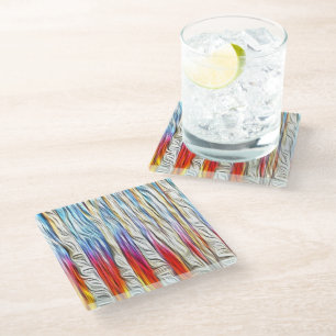 Posavasos De Vidrio Monstruo de árbol de vidrio