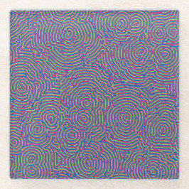 Posavasos De Vidrio Monstruo de cristal de Whorls