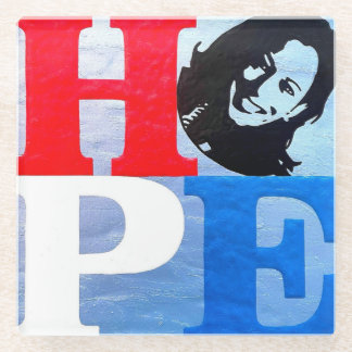 Posavasos De Vidrio Monstruo de Kamala Harris HOPE