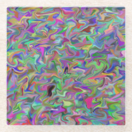 Posavasos De Vidrio Monstruo de vidrio aleatorio