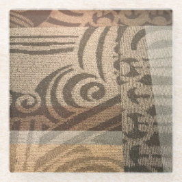 Posavasos De Vidrio Monstruo de vidrio de alfombra de Nashville