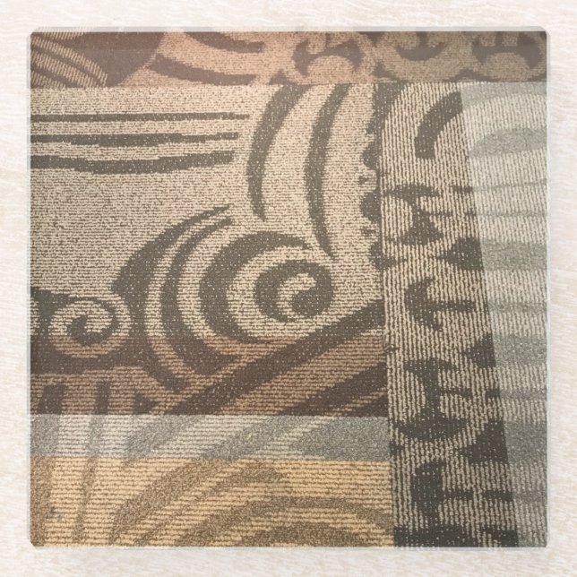 Posavasos De Vidrio Monstruo de vidrio de alfombra de Nashville (Anverso)