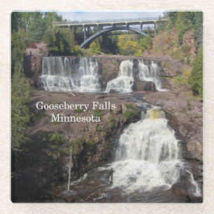 Posavasos De Vidrio Monstruo de vidrio de Gooseberry Falls