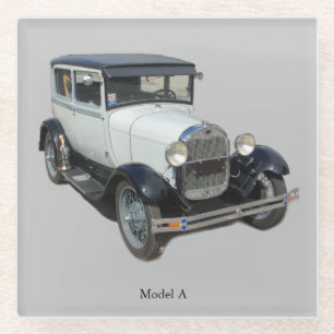 Posavasos De Vidrio Monstruo de vidrio Modelo blanco