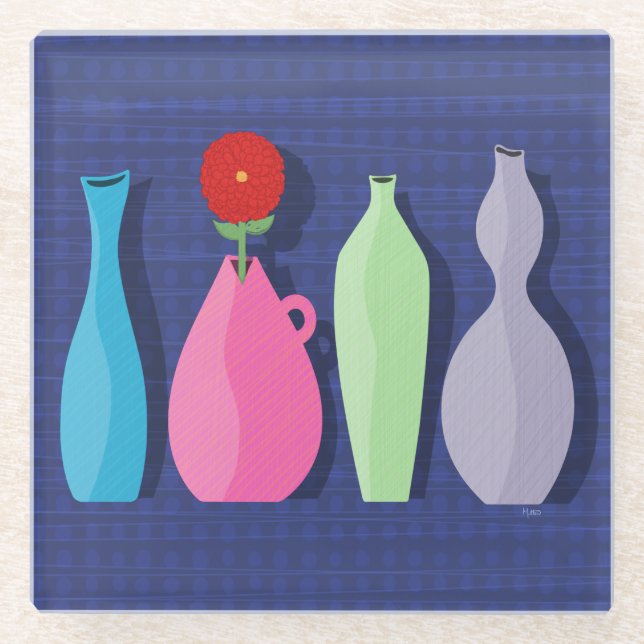 Posavasos De Vidrio Monstruo de vidrio poterie (Anverso)