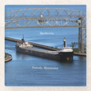 Posavasos De Vidrio Monstruo de vidrio Quebecois Duluth