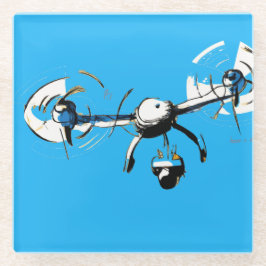 Posavasos De Vidrio Monstruo piloto de la UAS