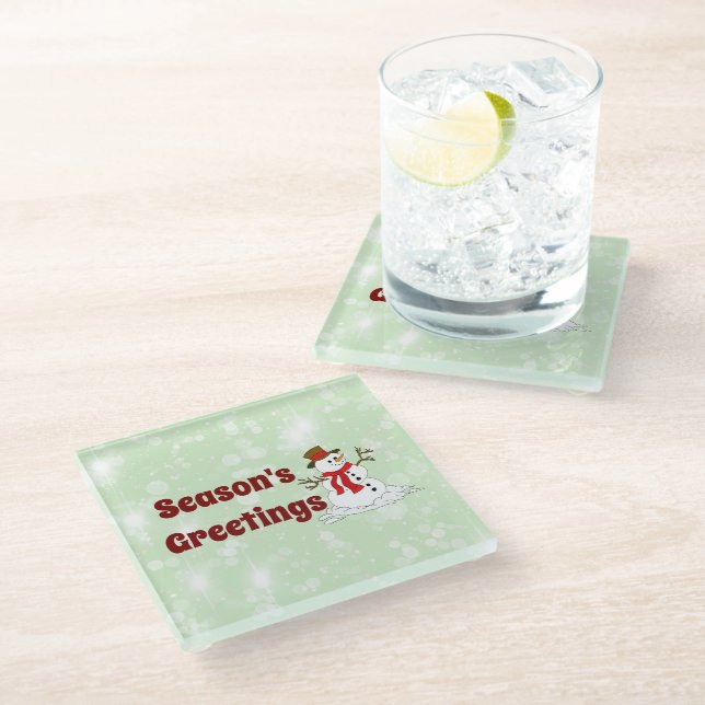 Posavasos De Vidrio Monstruo - Vidrio (Angular)