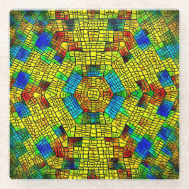 Posavasos De Vidrio Montaña de diseño