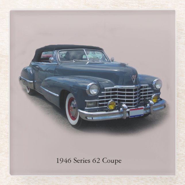 Posavasos De Vidrio Montaña de vidrio Coupe de la serie 1946 (Anverso)