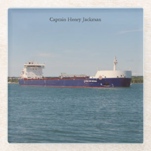 Posavasos De Vidrio Montaña de vidrio del Capitán Henry Jackman 2021