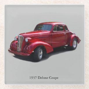 Posavasos De Vidrio Montaña de vidrio Deluxe Coupe de 1937