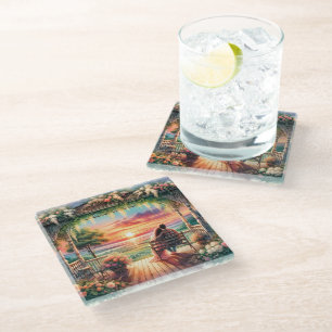 Posavasos De Vidrio Montaña rusa