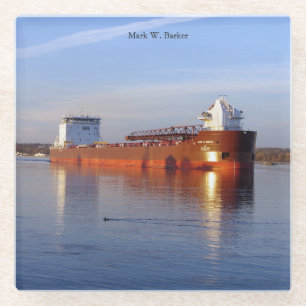 Posavasos De Vidrio Montaña rusa de vidrio Mark W. Barker