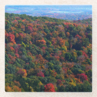 Posavasos De Vidrio Montañas Apalaches en otoño