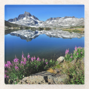 Posavasos De Vidrio Montañas del este de Sierra