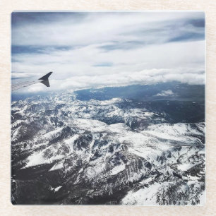 Posavasos De Vidrio Montañas Rocosas de Colorado