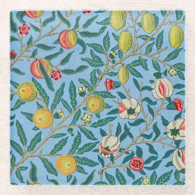 Posavasos De Vidrio Morris - Four Fruits (Anverso)