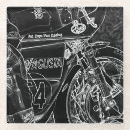 Posavasos De Vidrio Motocicleta 1 coastercnm