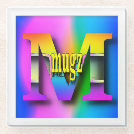 POSAVASOS DE VIDRIO MUGZ