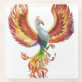 Posavasos De Vidrio Mujer de moda minimalista, Black Line Graphics.