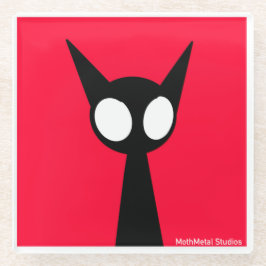 Posavasos De Vidrio Mundo de las Sombras - Vex "¡Hola Hooman!"