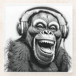 Posavasos De Vidrio Music Ape