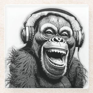 Posavasos De Vidrio Music Ape